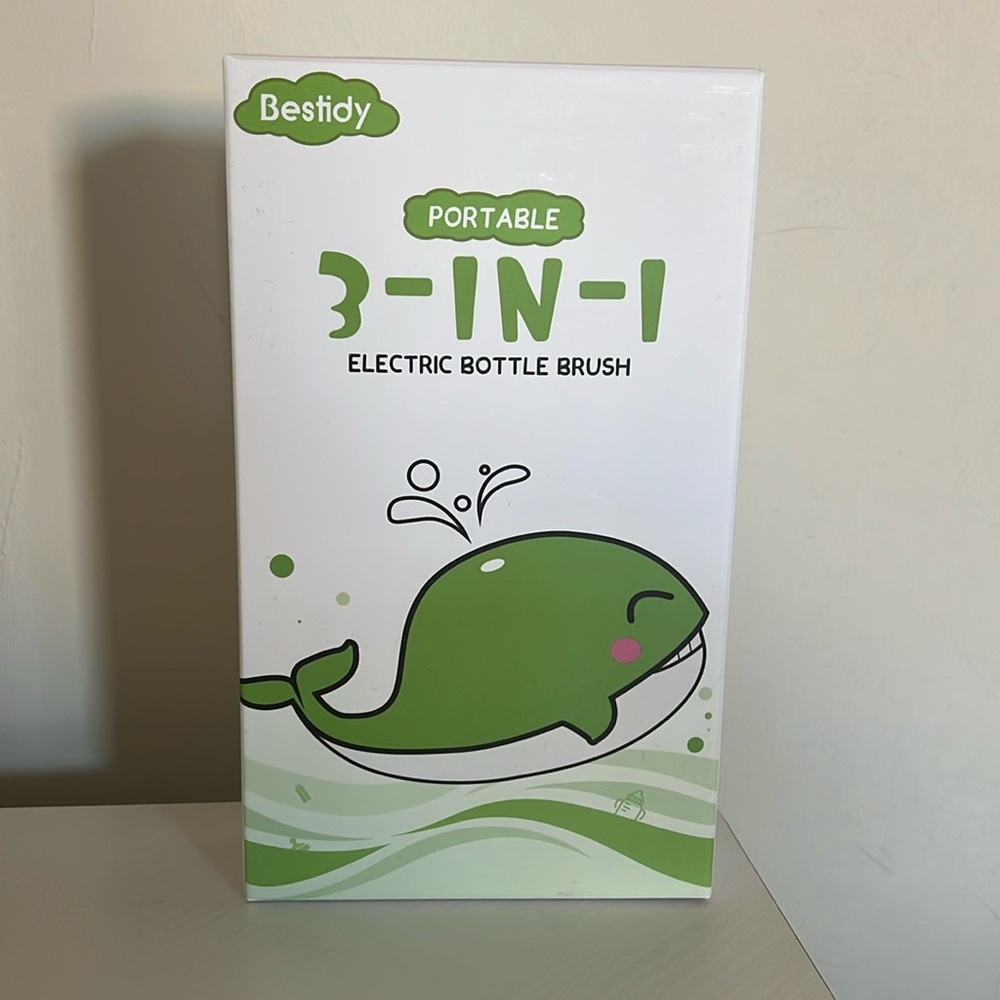 Bestidy Portable 3 in 1 Electric Bottle Brush